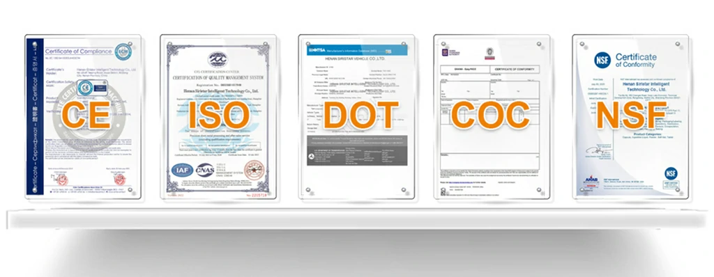 food trailer certificates 1