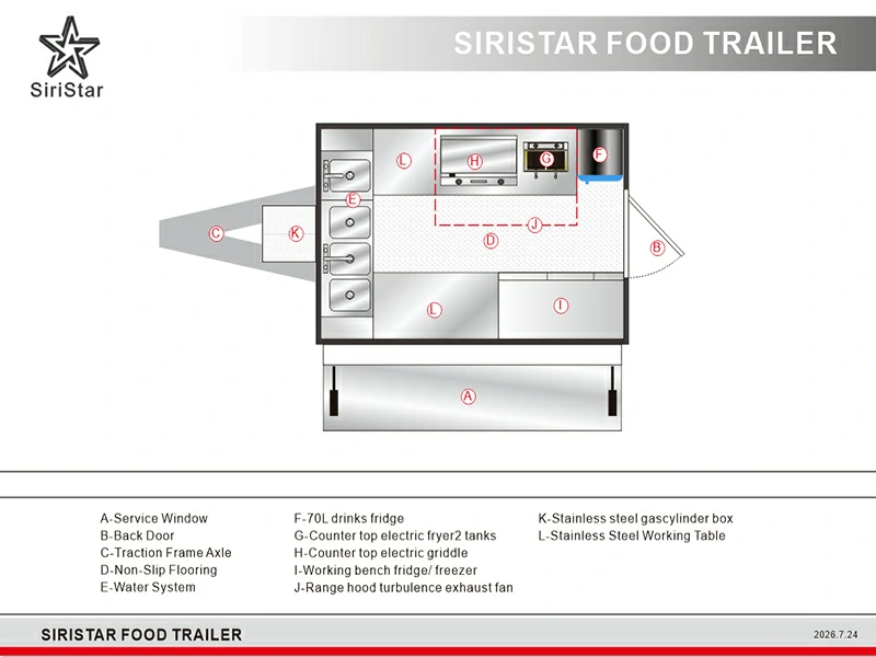 3D Food trailer