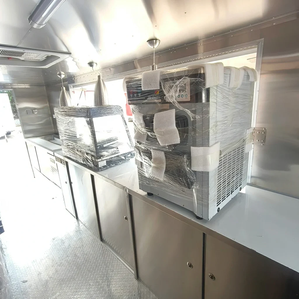 Internal View of Food Trailer 1