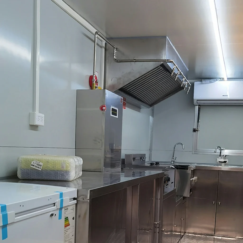 Internal View of Food Trailer 2
