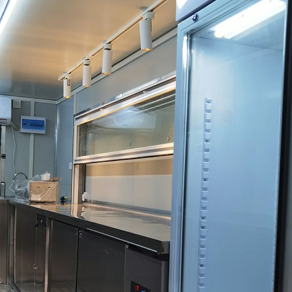 Internal View of Food Trailer 3