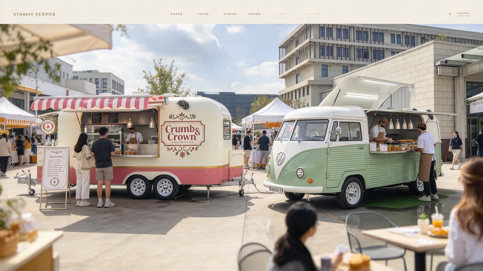 Custom Food Trailers & Trucks Built for Your Business